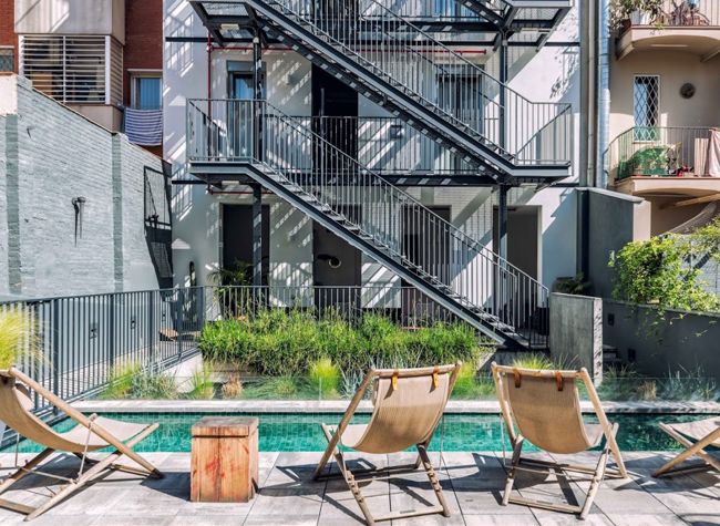 Hotel Brummel, Barcelona. Professional Landscaping services by Huertocity